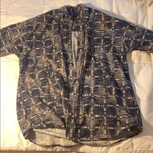 Fun sailors button down.